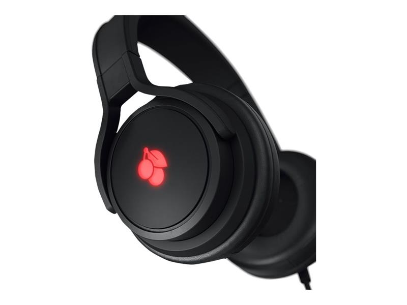 CHERRY JA-2200 Headset Bedraad Hoofdband Gamen Zwart