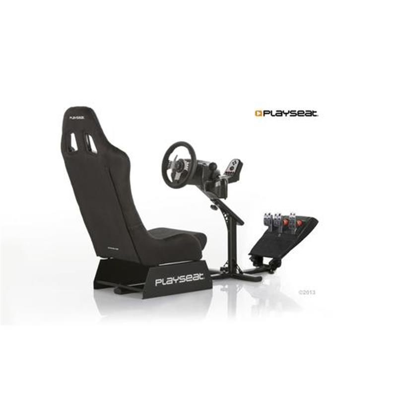 Playseat Evolution Alcantara Universele gamestoel Gecapitonneerde zitting Zwart