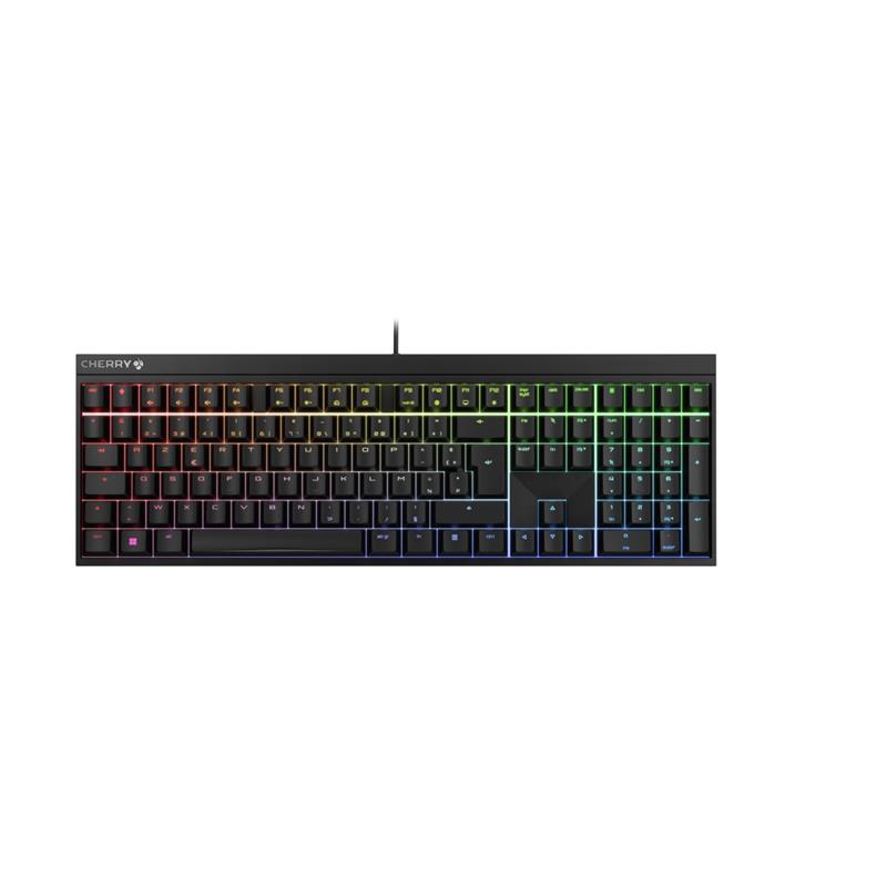 CHERRY MX 2.0S RGB toetsenbord USB AZERTY Frans Zwart