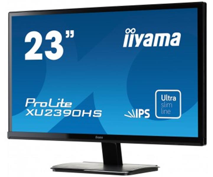 iiyama ProLite XU2390HS LED display 58,4 cm (23"") 1920 x 1080 Pixels Full HD Flat Zwart