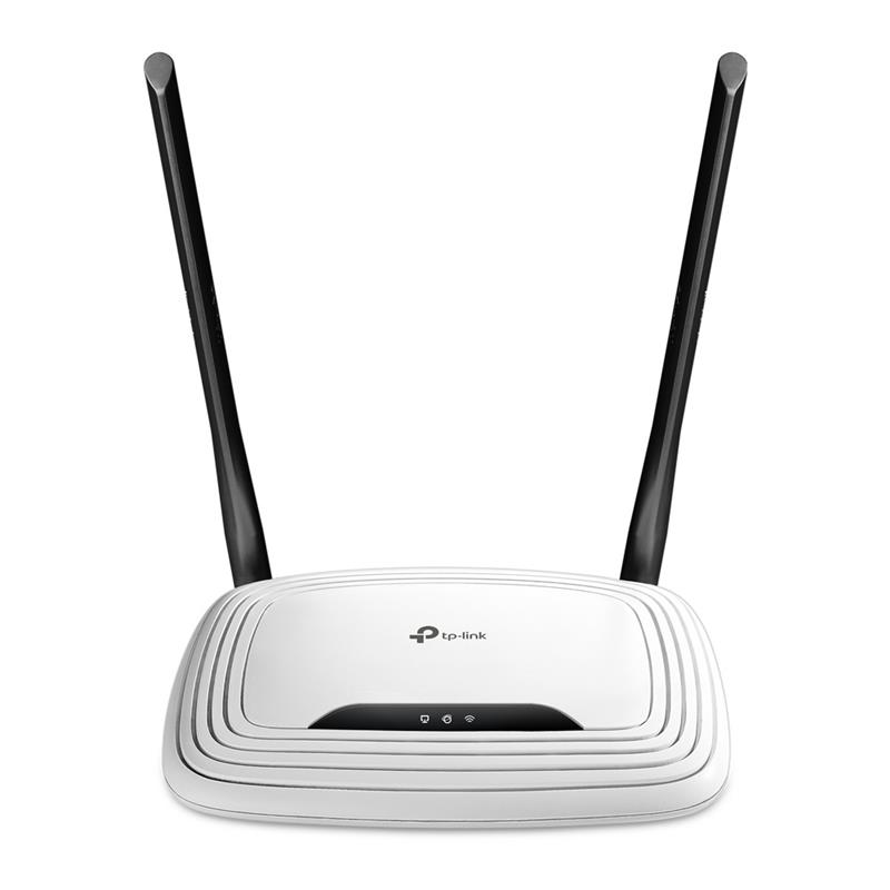 TP-LINK TL-WR841N draadloze router Single-band (2.4 GHz) Fast Ethernet Zwart, Wit