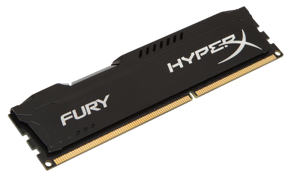 HyperX FURY Black 8GB 1600MHz DDR3 geheugenmodule