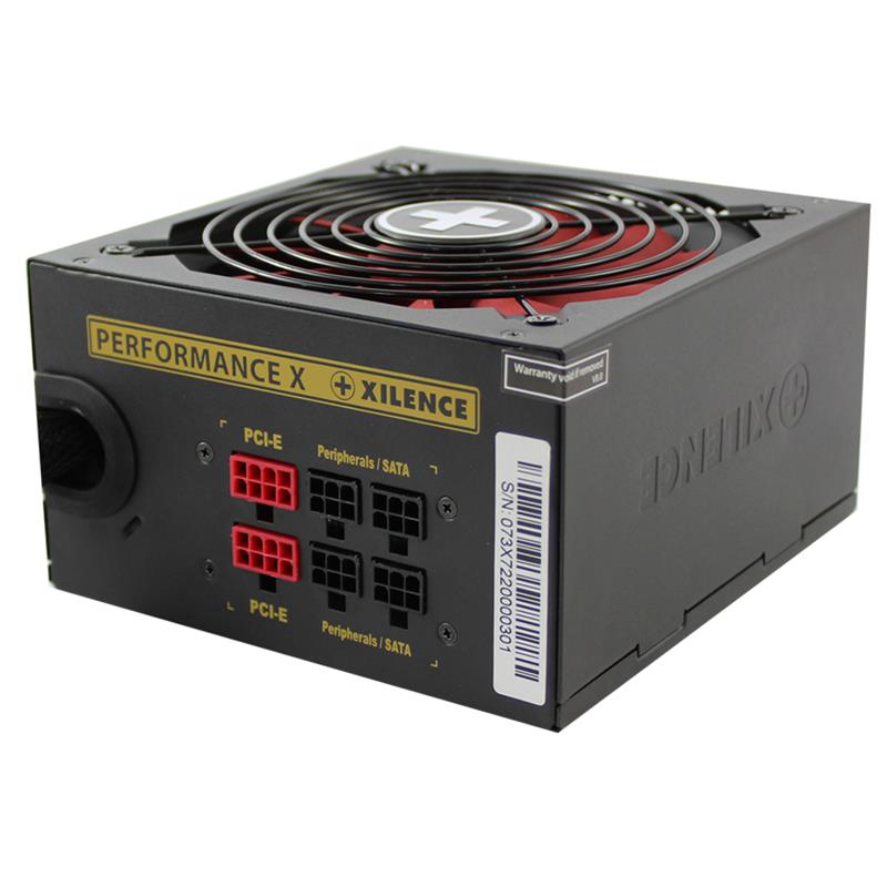 XILENCE Performance X 750 Watt 80 Gold Modular Erp2014 EcoPSU 135 mm FDB Fan OVP UVP OCP OTP SCP OLP ActivePFC XP750MR9