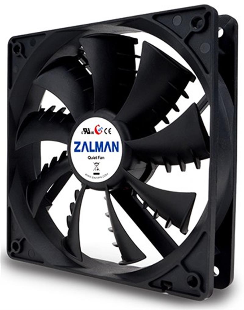 Zalman ZM-F3(SF) hardwarekoeling Computer behuizing Ventilator 12 cm Zwart