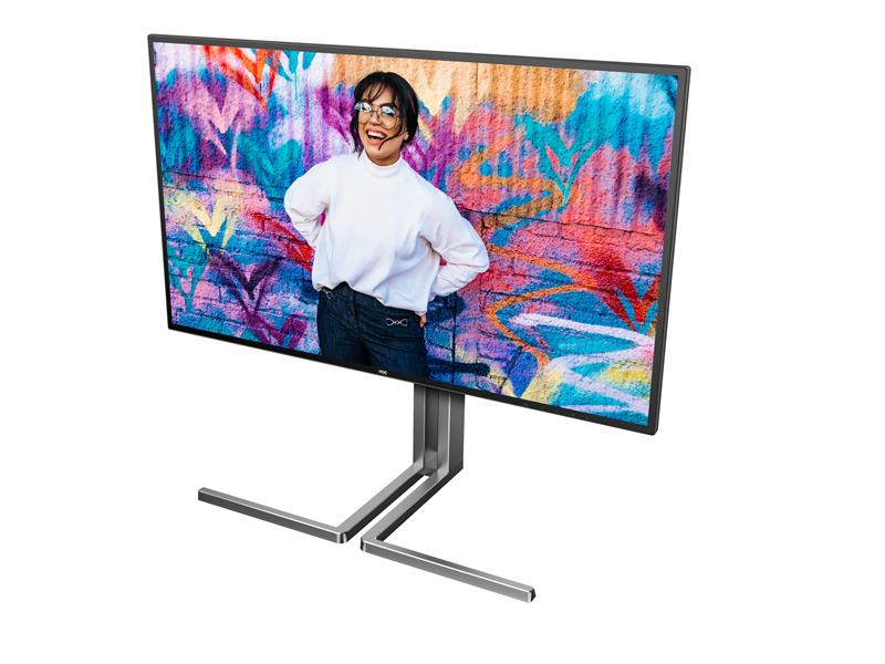 AOC U27U3CV computer monitor 68,6 cm (27"") 3840 x 2160 Pixels 4K Ultra HD LCD Zwart