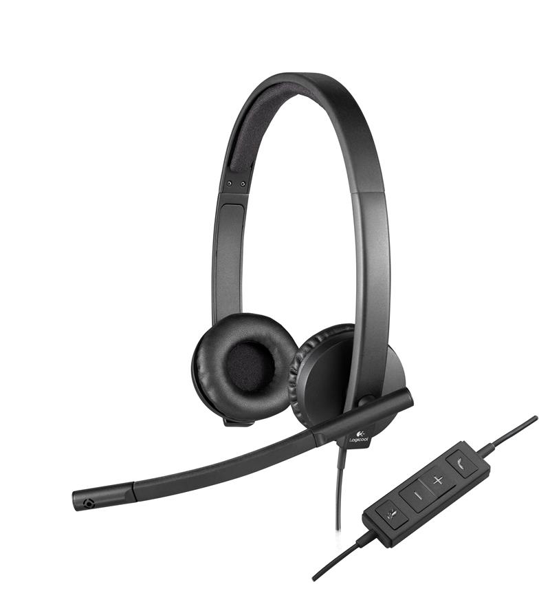 Logitech H570e hoofdtelefoon Hoofdband Stereofonisch Zwart