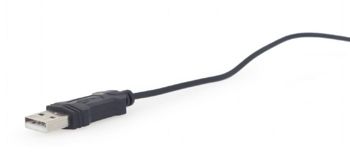 Gembird Gaming muis USB programmeerbaar 1200 - 3200 dpi instelbaar 7 color RGB led *USBAM