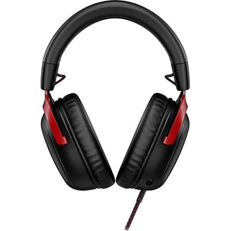 HP HyperX Cloud III - Gamingheadset zwart rood 