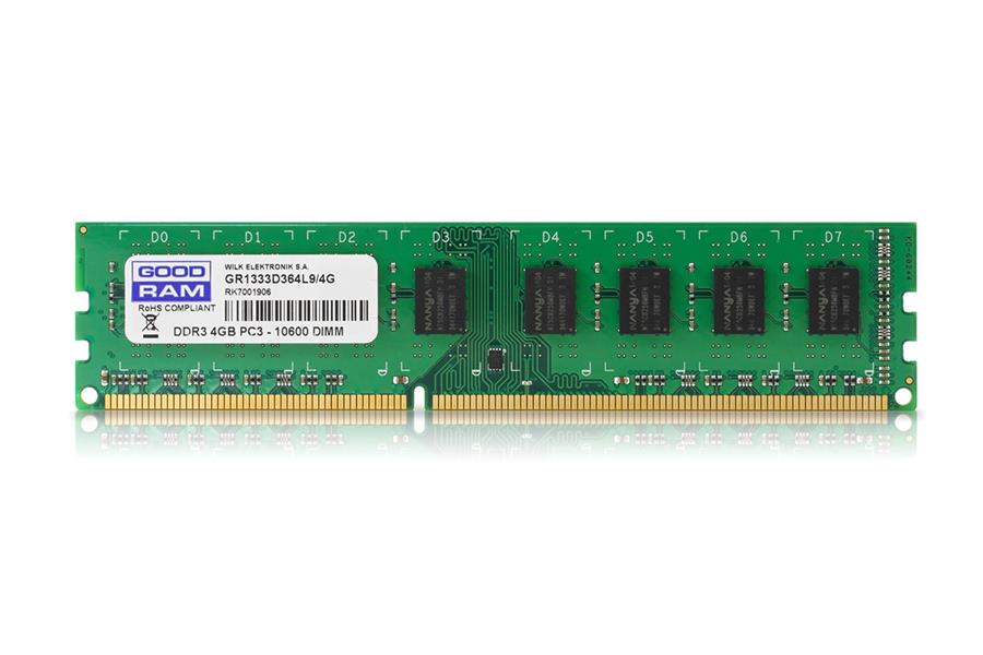 GOODRAM DDR3 kit 2x 2GB 1333MHz CL9 DIMM