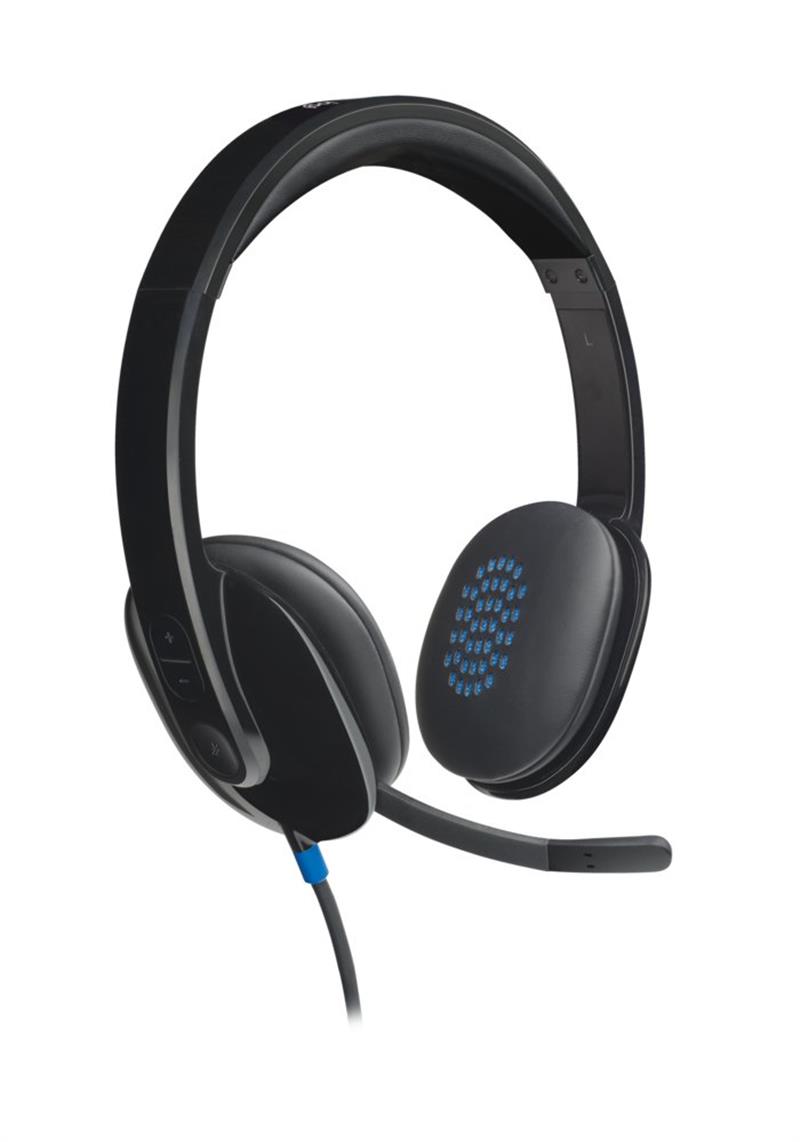 Logitech H540 Headset Hoofdband Zwart