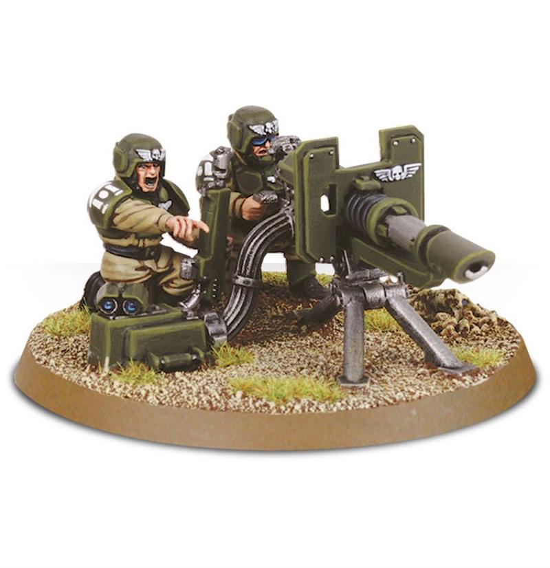 Cadian heavy weapon squad Astra Militarum 