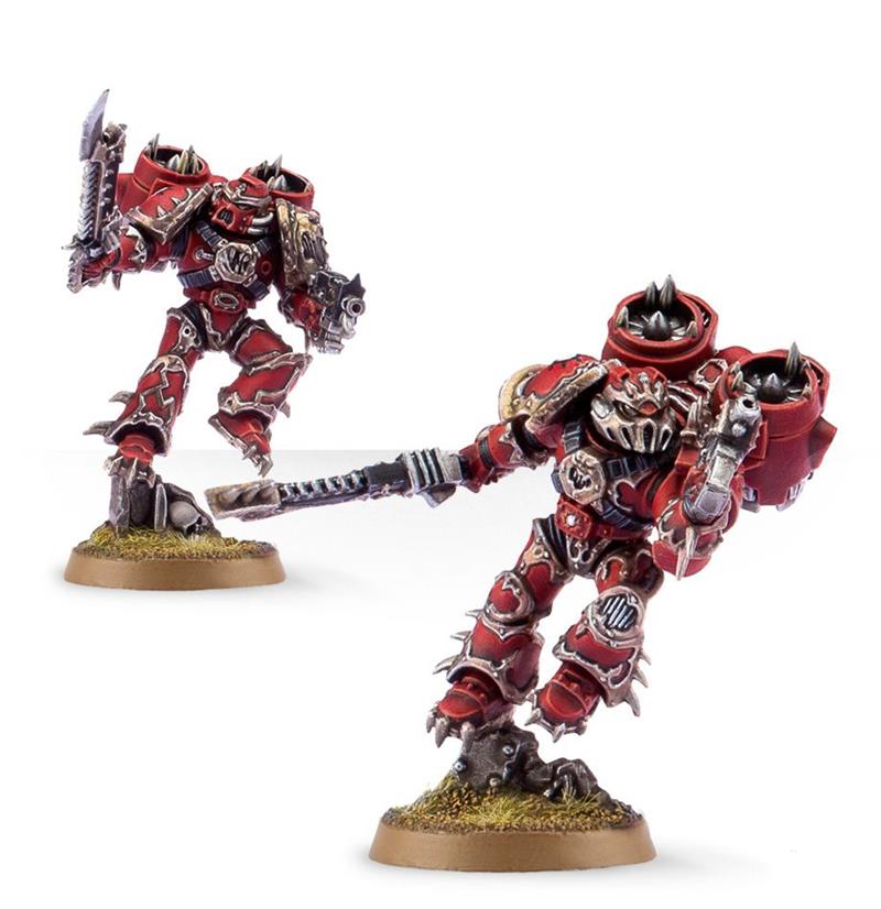 Chaos space marine raptors Chaos Space Marines 