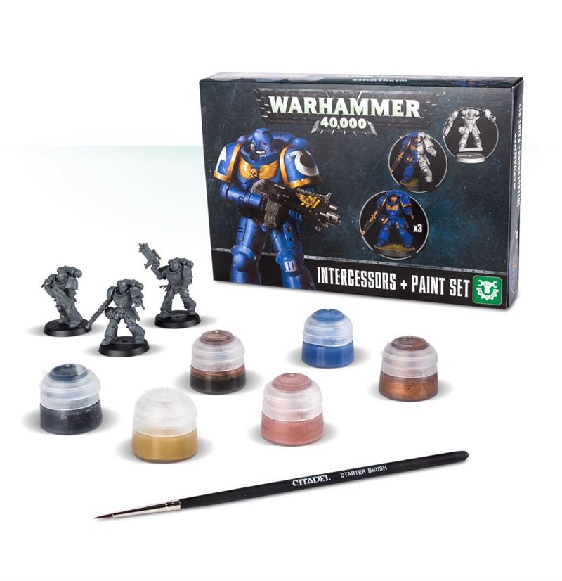 Warhammer 40 000 Space Marines Assault Intercessors Paint set