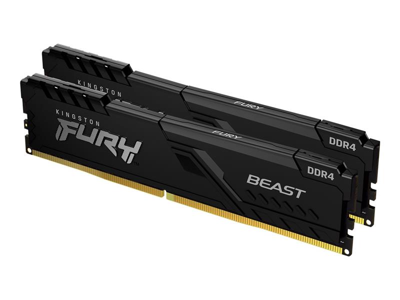 Kingston Technology FURY Beast geheugenmodule 64 GB 2 x 32 GB DDR4 3600 MHz