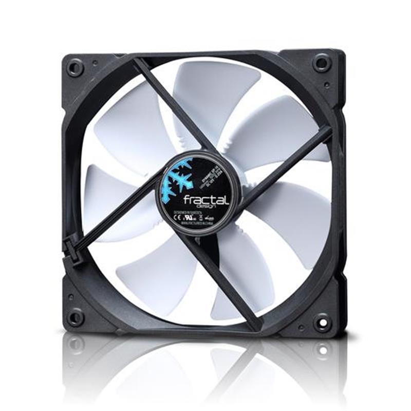 Fractal Design hardwarekoeling Computer behuizing Ventilator 14 cm Zwart Wit
