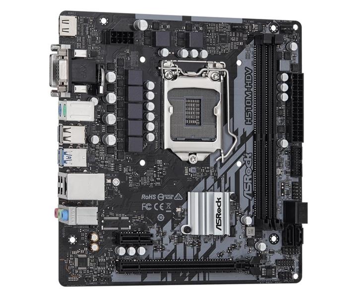 Asrock H510M-HDV R2.0 Intel H510 LGA 1200 micro ATX