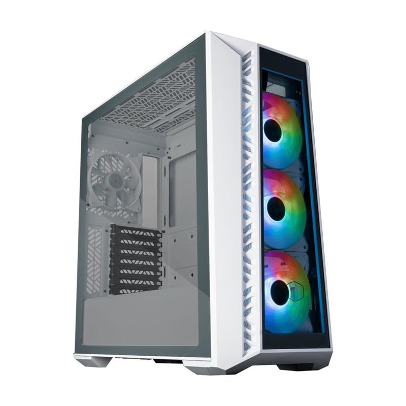 Cooler Master MasterBox 520 white ATX Midi-Tower Edge-to-Edge transparent window