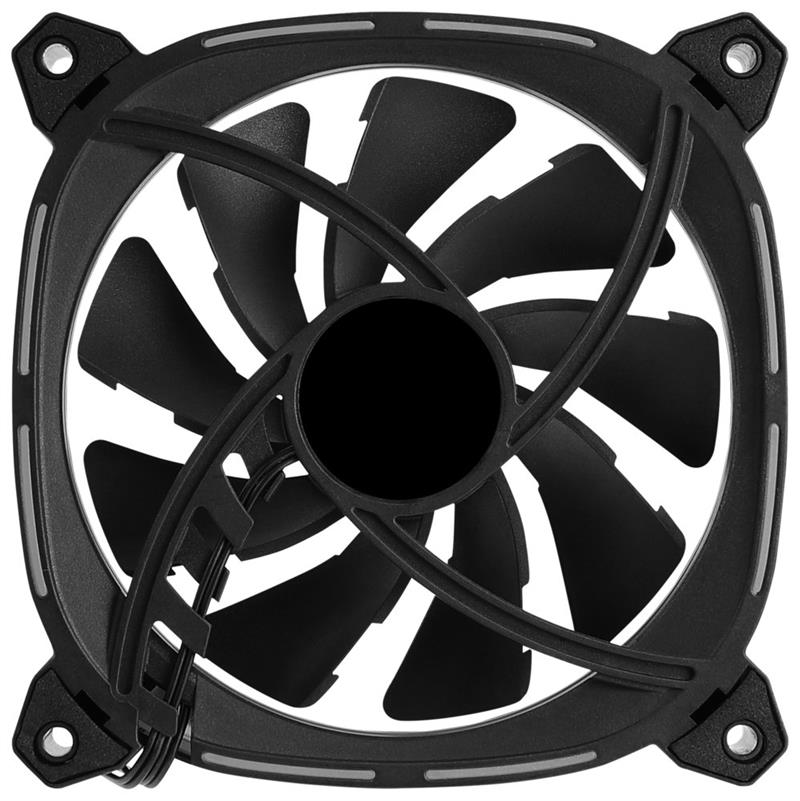 Aerocool Astro 12 Computer behuizing Ventilator 12 cm Zwart