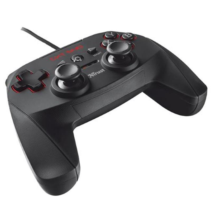 Trust GXT 540 Yula Gamepad - Controller voor PC & PlayStation 3 - PS3 - Zwart