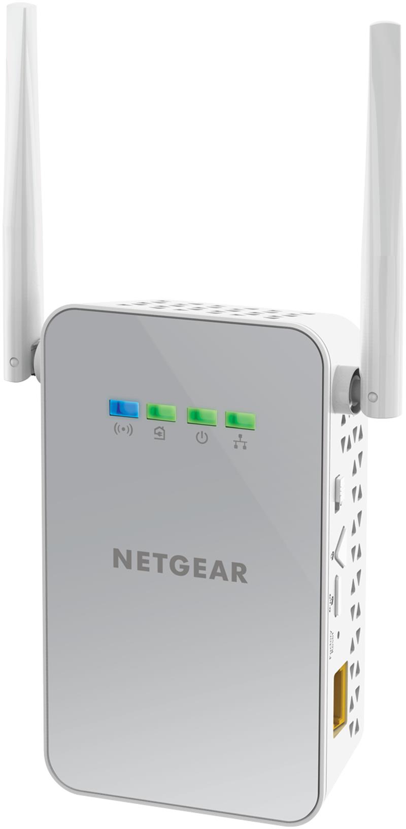 Netgear Powerline 1000, 1000 Mbps - 1 Gigabit Poort + WiFi