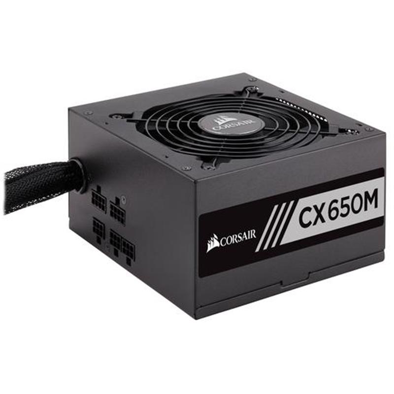 Corsair CX650M power supply unit 650 W 20 4 pin ATX ATX Zwart