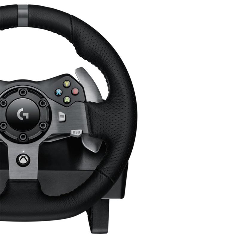 Logitech G920 Stuurwiel + pedalen PC,Xbox One Analoog/digitaal USB 2.0 Zwart