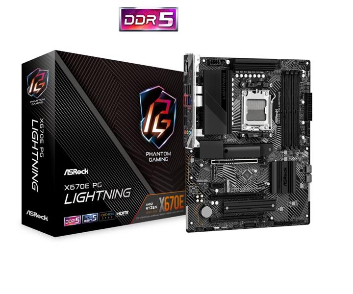 Asrock X670E PG LIGHTNING AMD X670 Socket AM5 ATX