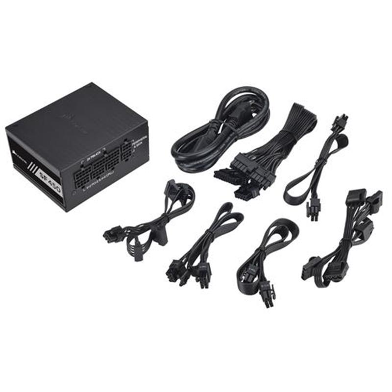 Corsair SF450 power supply unit 450 W 24-pin ATX SFX Zwart