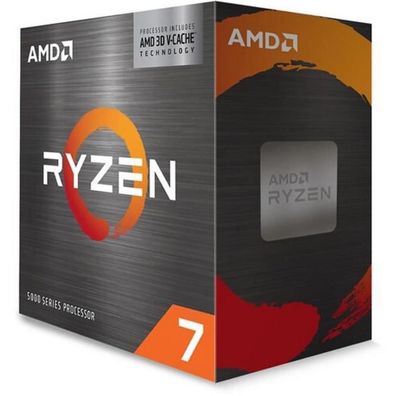 CPU AMD RYZEN 7  5800X3D / AM4 / WOF / BOX AMD Ryzen 7 5800X3D (8/16x 3,4 GHz) AM4 100MB 105W