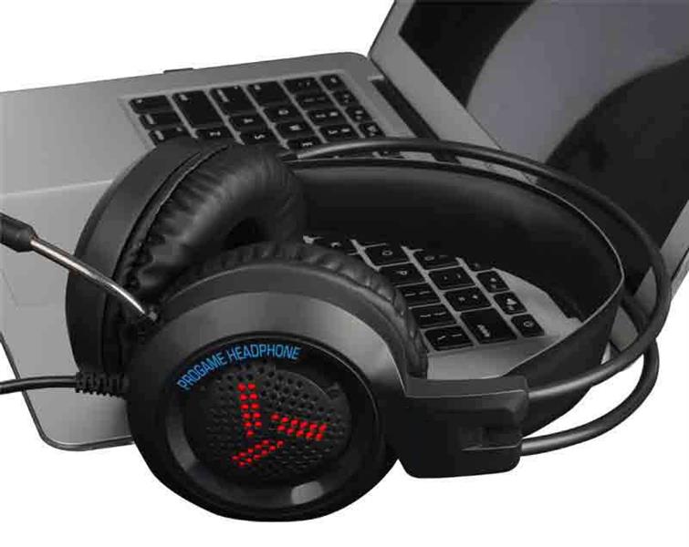 Varr VH8020 hoofdtelefoon/headset Bedraad Hoofdband Gamen Zwart