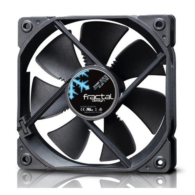 Fractal Design Dynamic X2 Computer behuizing Ventilator 12 cm Zwart