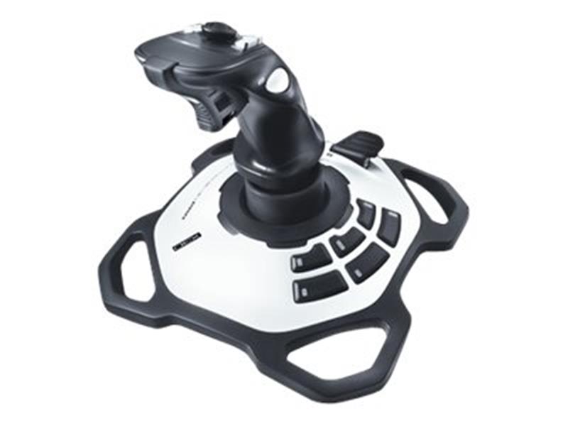 Logitech G Extreme 3D Pro Joystick PC Digitaal USB 2 0 Zwart Wit