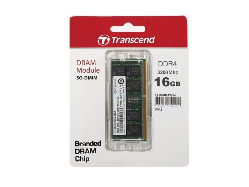 TRANSCEND JM 16GB DDR4 3200Mhz SO-DIMM
