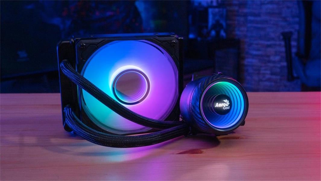 Aerocool Mirage L120 Processor Alles-in-één vloeistofkoeler Zwart