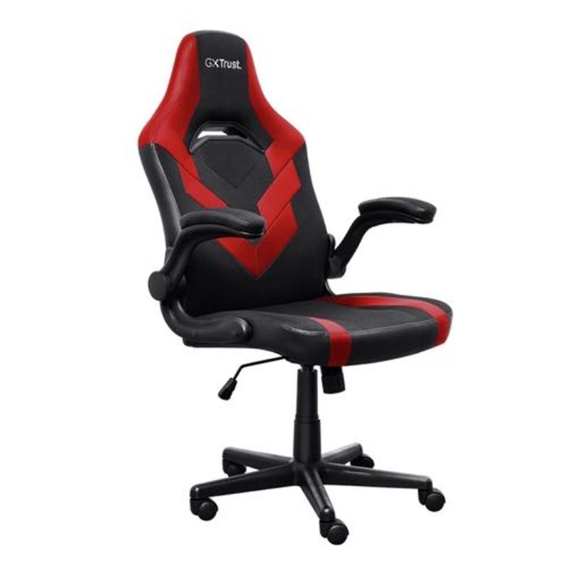 Trust GXT 703R RIYE Universele gamestoel Zwart Rood