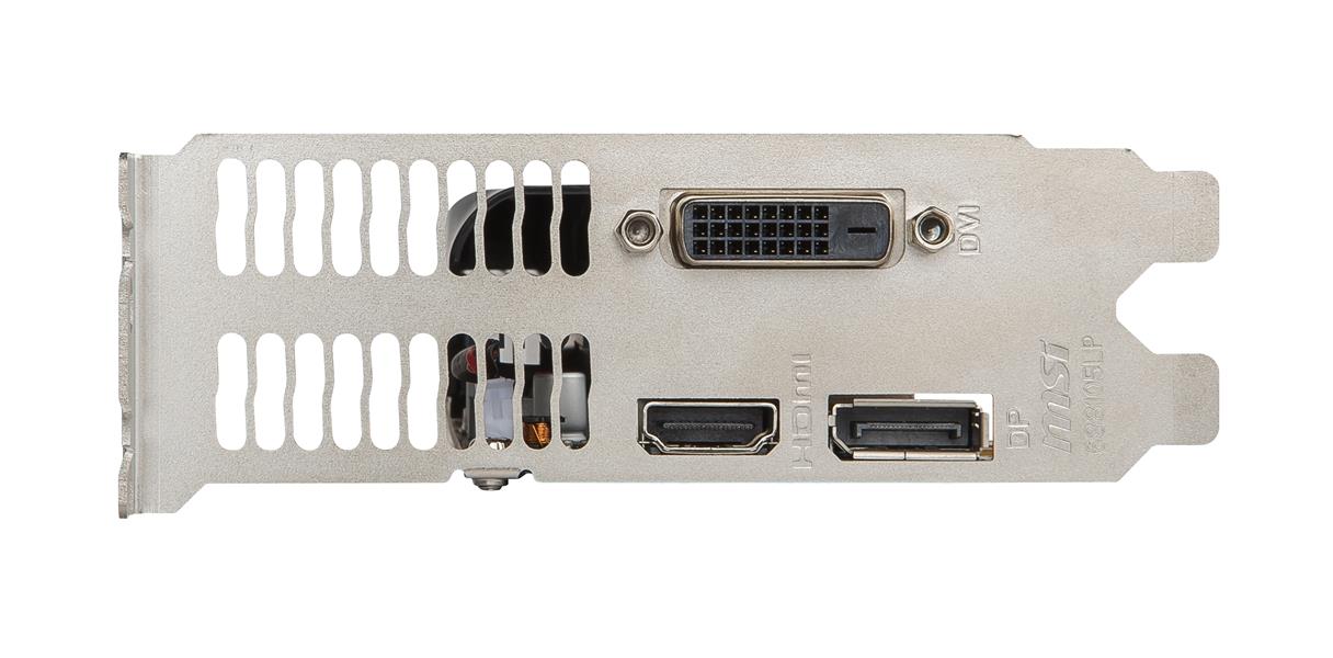 MSI GeForce GTX 1050 TI 4GT LP