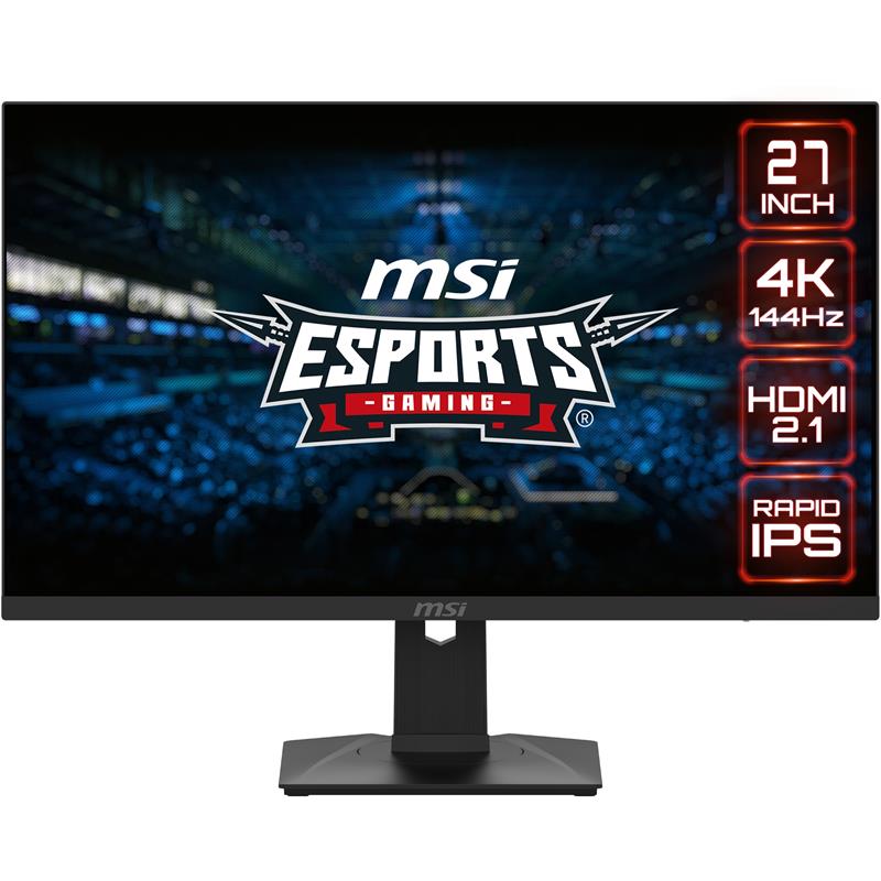 MSI MAG 274UPF computer monitor 68,6 cm (27"") 3840 x 2160 Pixels UltraWide Full HD Zwart