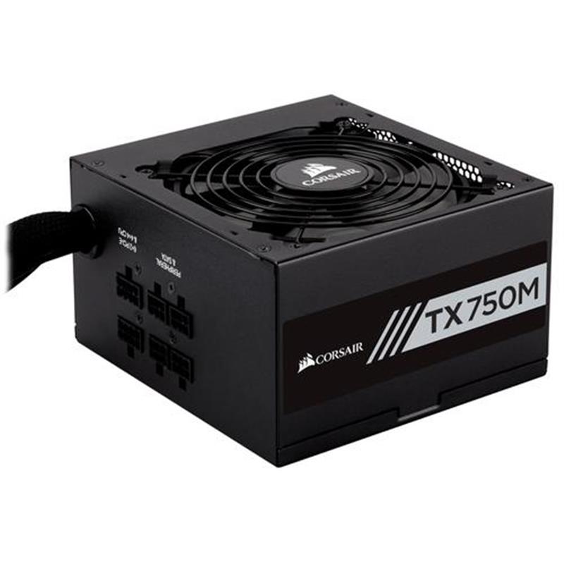 Corsair TX750M power supply unit 750 W 20 4 pin ATX ATX Zwart