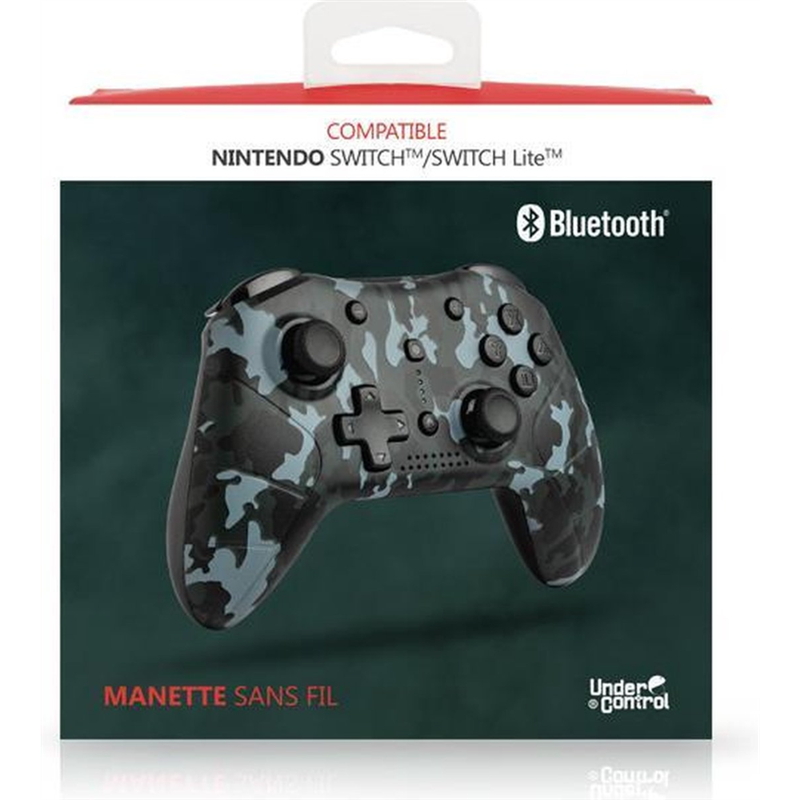 Nintendo Switch - Draadloze Bluetooth Controller - Camouflage