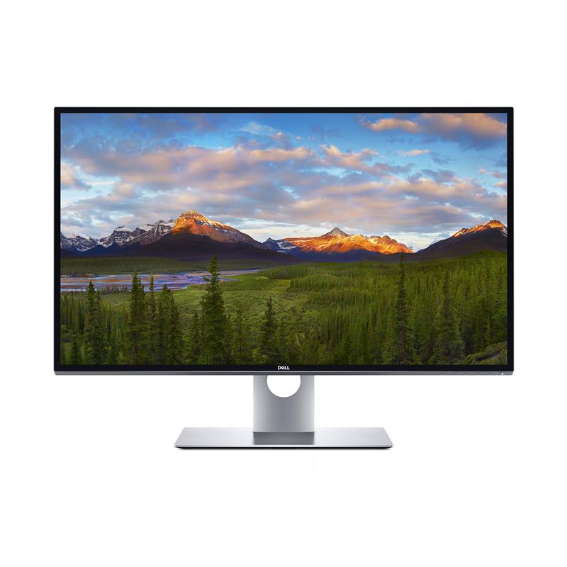 DELL UltraSharp UP3218K 81,3 cm (32"") 7680 x 4320 Pixels 8K Ultra HD LCD Zwart, Zilver