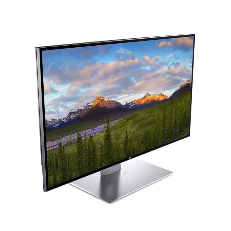 DELL UltraSharp UP3218K 81,3 cm (32"") 7680 x 4320 Pixels 8K Ultra HD LCD Zwart, Zilver