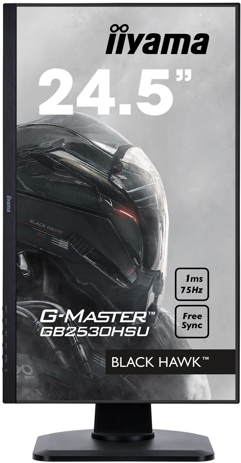 iiyama G-MASTER GB2530HSU-B1 computer monitor 62,2 cm (24.5"") 1920 x 1080 Pixels Full HD LED Flat Mat Zwart