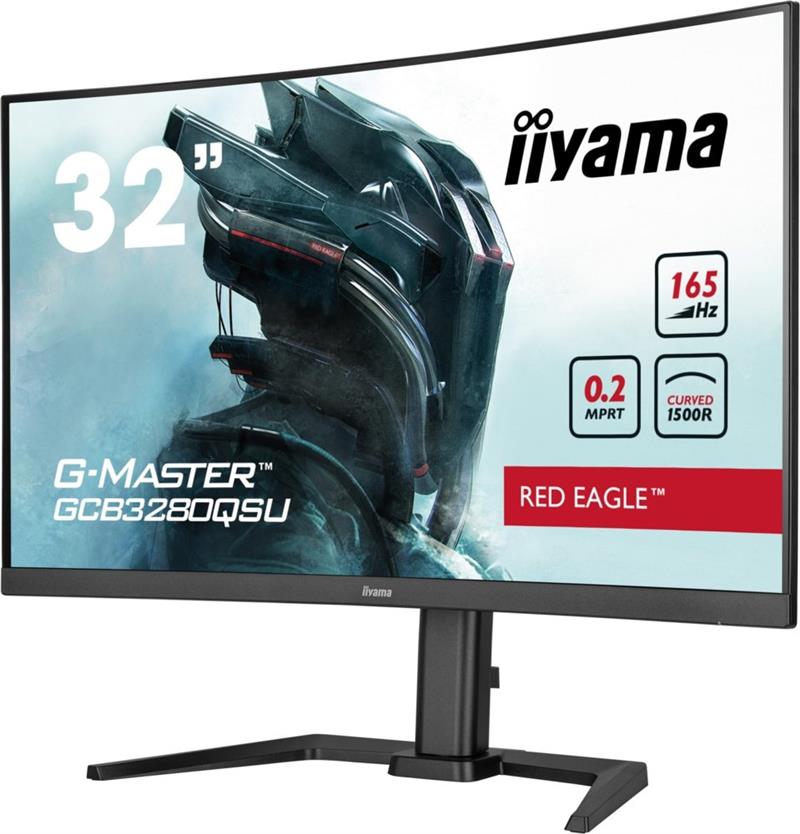iiyama G-MASTER GCB3280QSU-B1 computer monitor 80 cm (31.5"") 2560 x 1440 Pixels LED Zwart