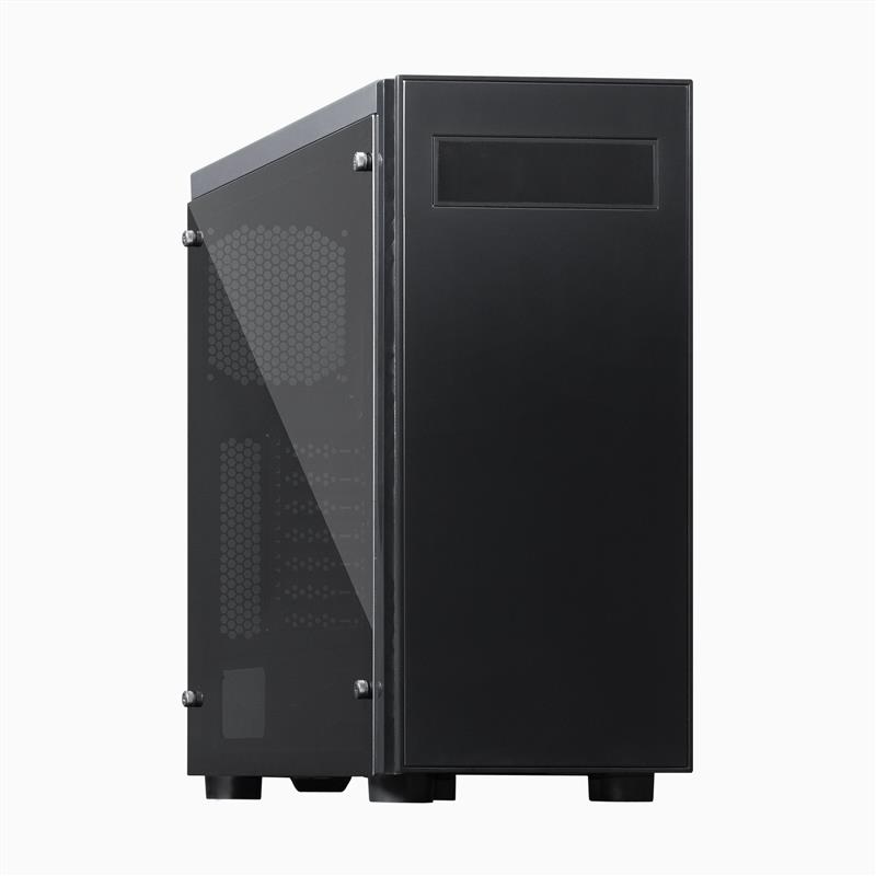 Chieftec Hawk Black ATX Gaming case T Glass door