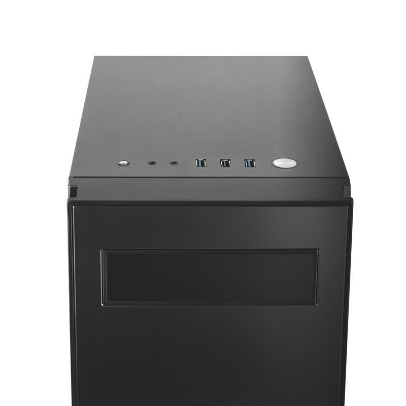 Chieftec Hawk Black ATX Gaming case T Glass door