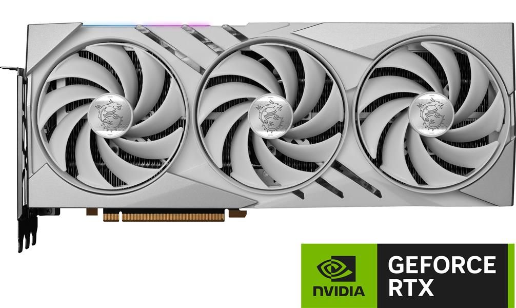 MSI GeForce RTX 4080 SUPER 16G GAMING X SLIM WHITE NVIDIA 16 GB GDDR6X