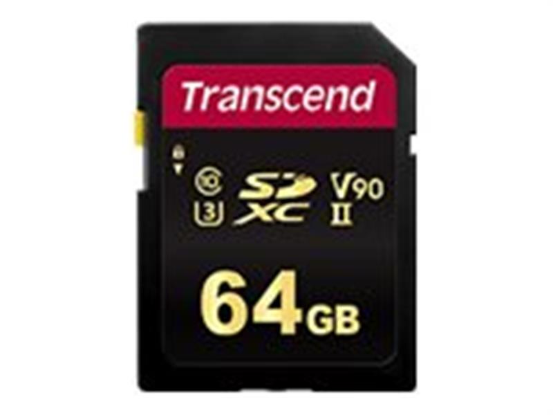 TRANSCEND 64GB SDXC Class3 UHS-II Card