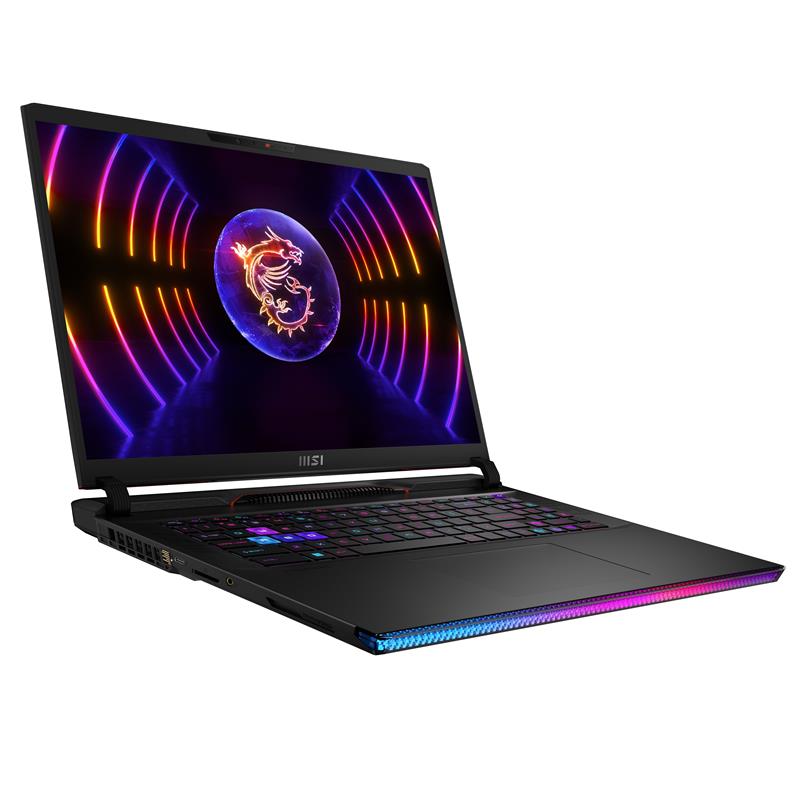 MSI Gaming RAIDER GE78HX 13VG-050NL notebook i9-13980HX 43,2 cm (17"") Quad HD+ Intel® Core™ i9 16 GB DDR5-SDRAM 2000 GB SSD NVIDIA GeForce RTX 4070 W