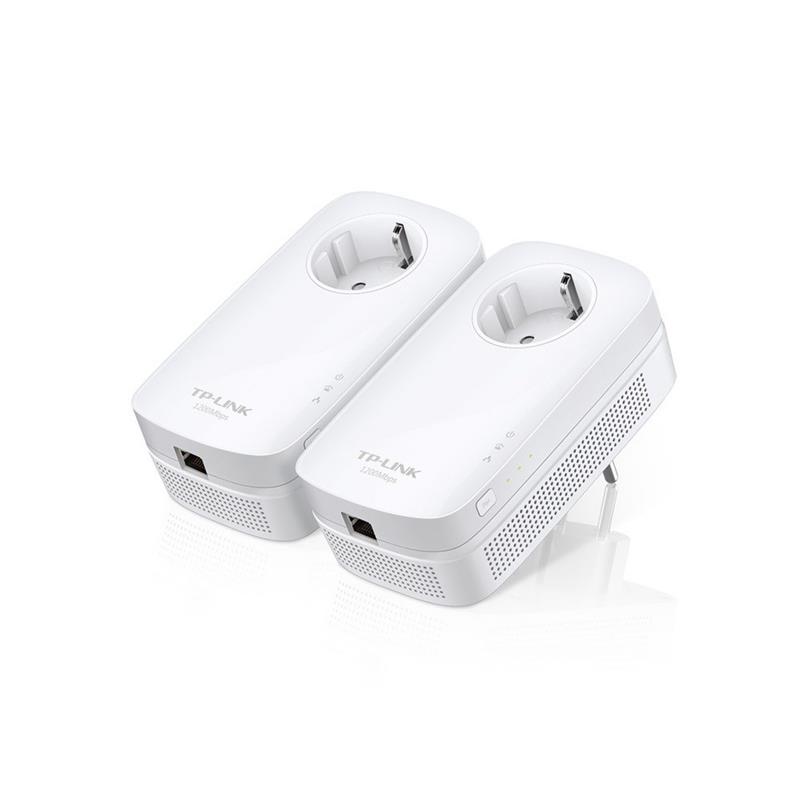 TP-LINK AV1200 1200 Mbit/s Ethernet LAN Wit 2 stuk(s)