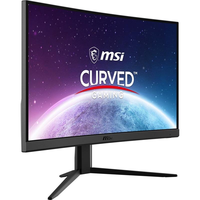 Mon MSI G24C4 E2 24Inch F-HD BLACK 2 X HDMI DP 180Hz 1MS RENEWED